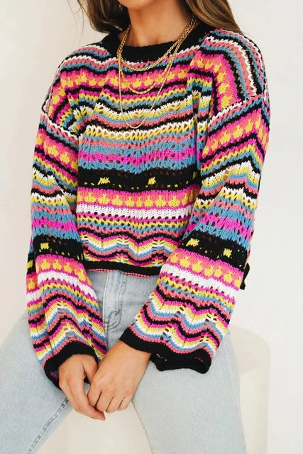 Drune | Trendy Lose Strickpullover