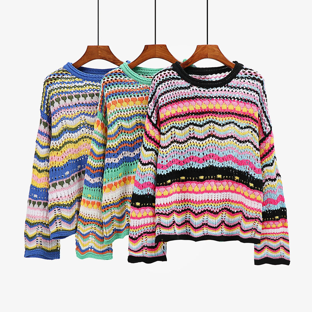 Drune | Trendy Lose Strickpullover