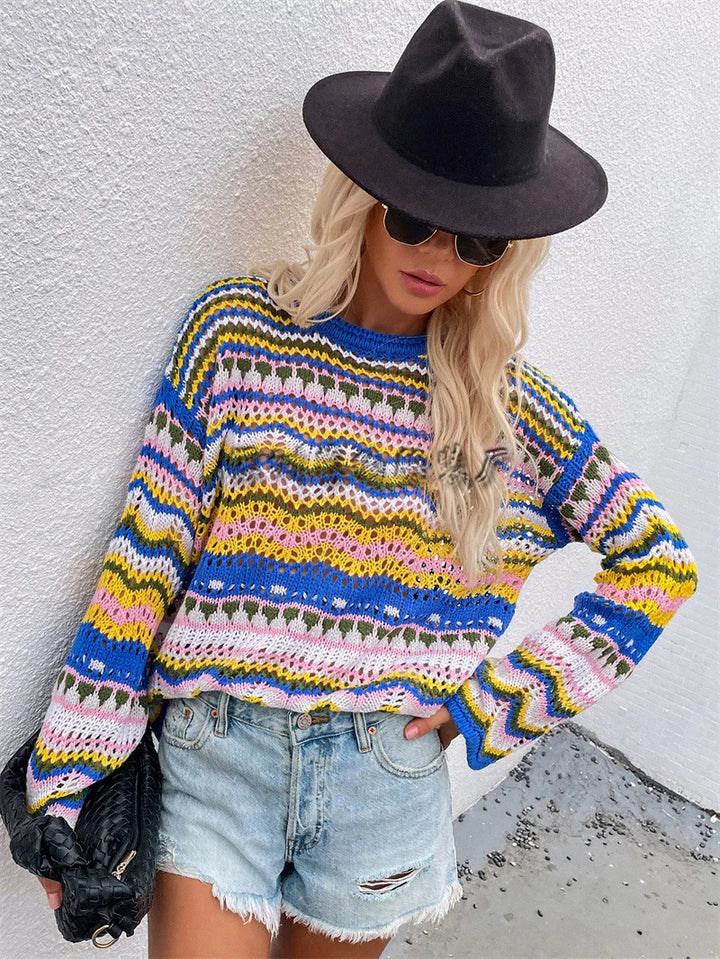 Drune | Trendy Lose Strickpullover