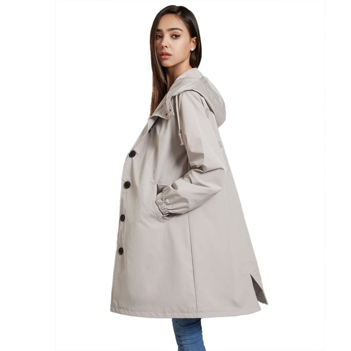 Drune | Klassische, Leichte Regenjacke für Damen