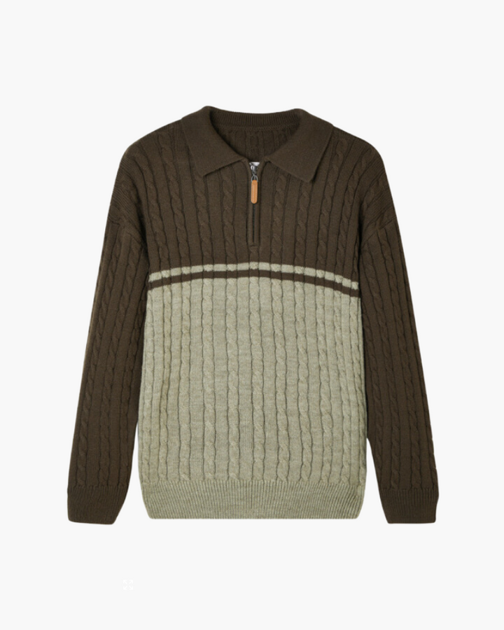 Drune | Zip Pullover Herren aus Premiumwolle
