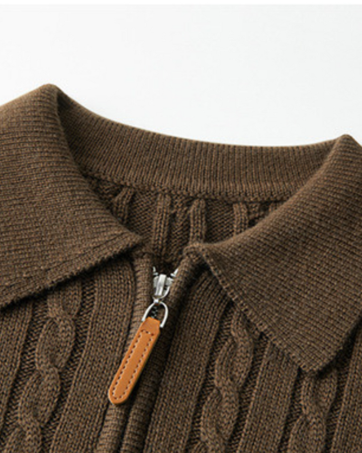 Drune | Zip Pullover Herren aus Premiumwolle