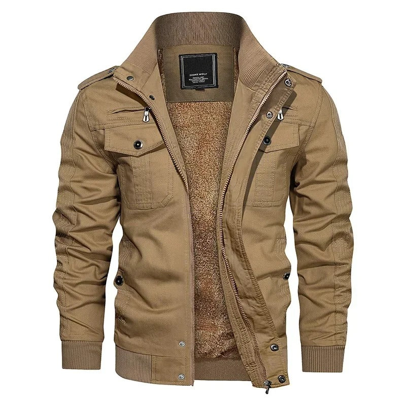 Drune | Elegant Männerjacke ohne Kapuze