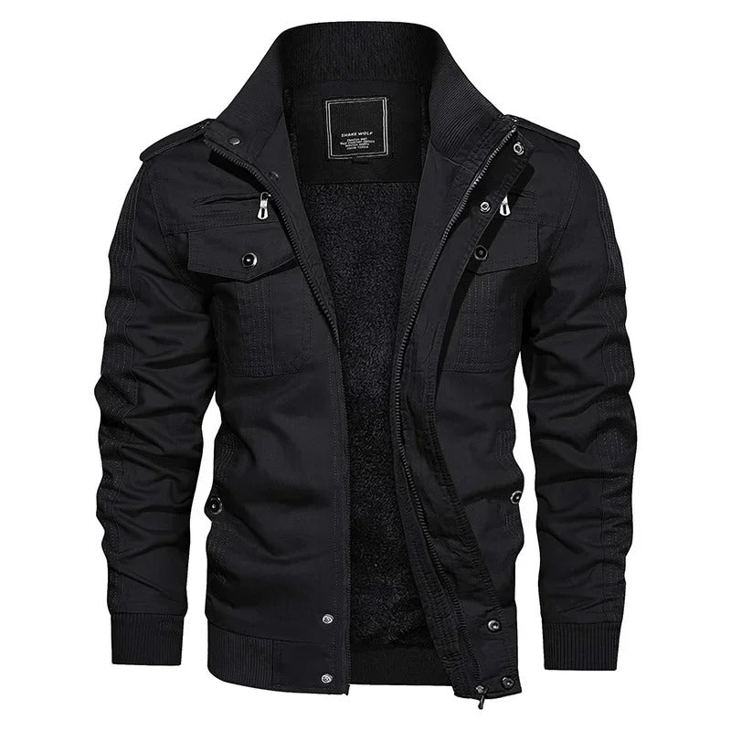Drune | Elegant Männerjacke ohne Kapuze