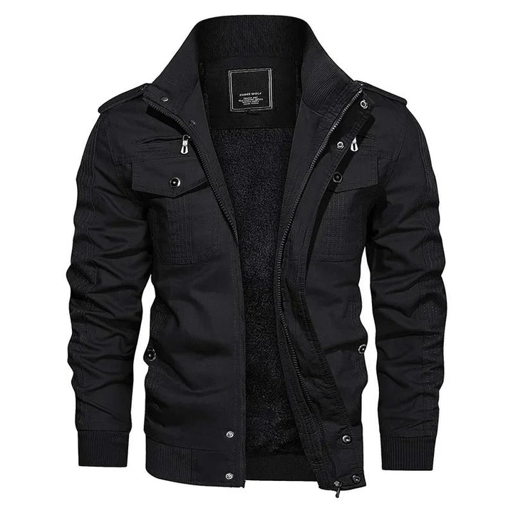 Drune | Elegant Männerjacke ohne Kapuze