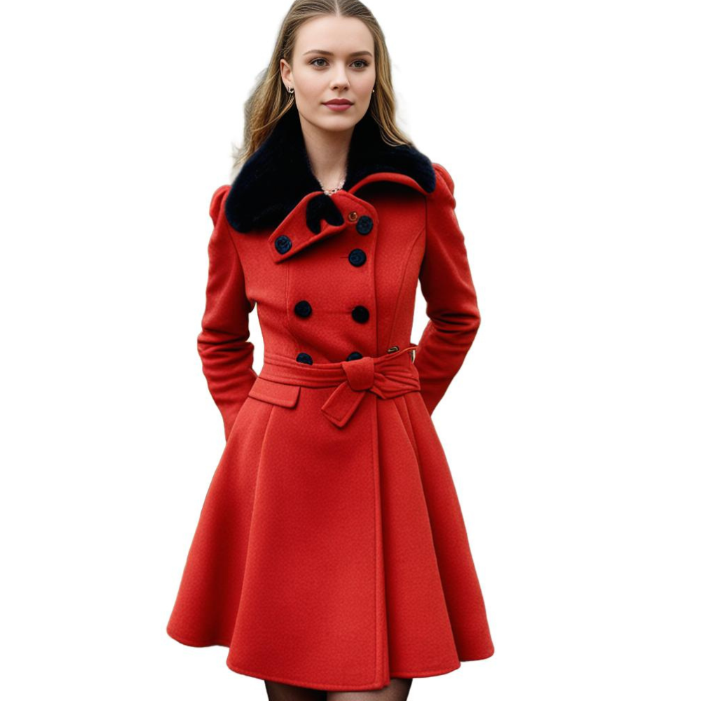 Drune | Damen langer Wintermantel