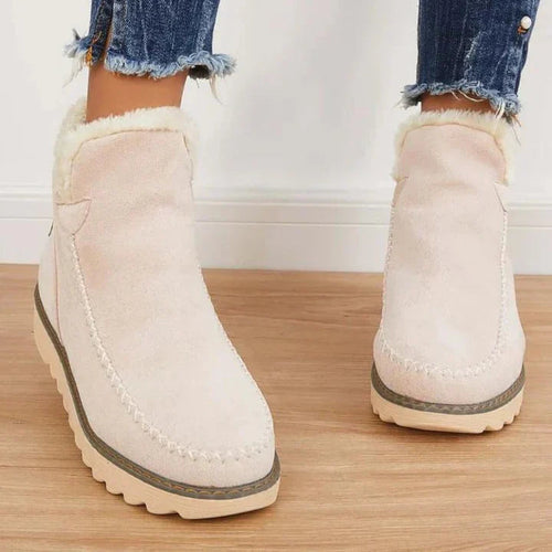 Drune | Retro Dicksohlige Schneestiefel für Frauen – Gemütlich & Stylisch