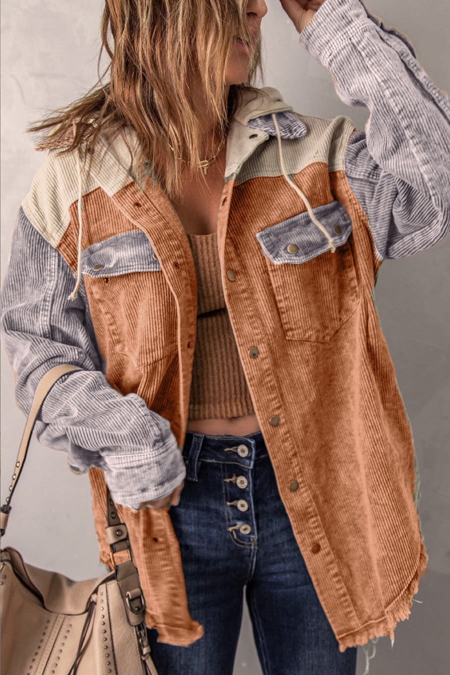 Drune - Retro-Cordjacke
