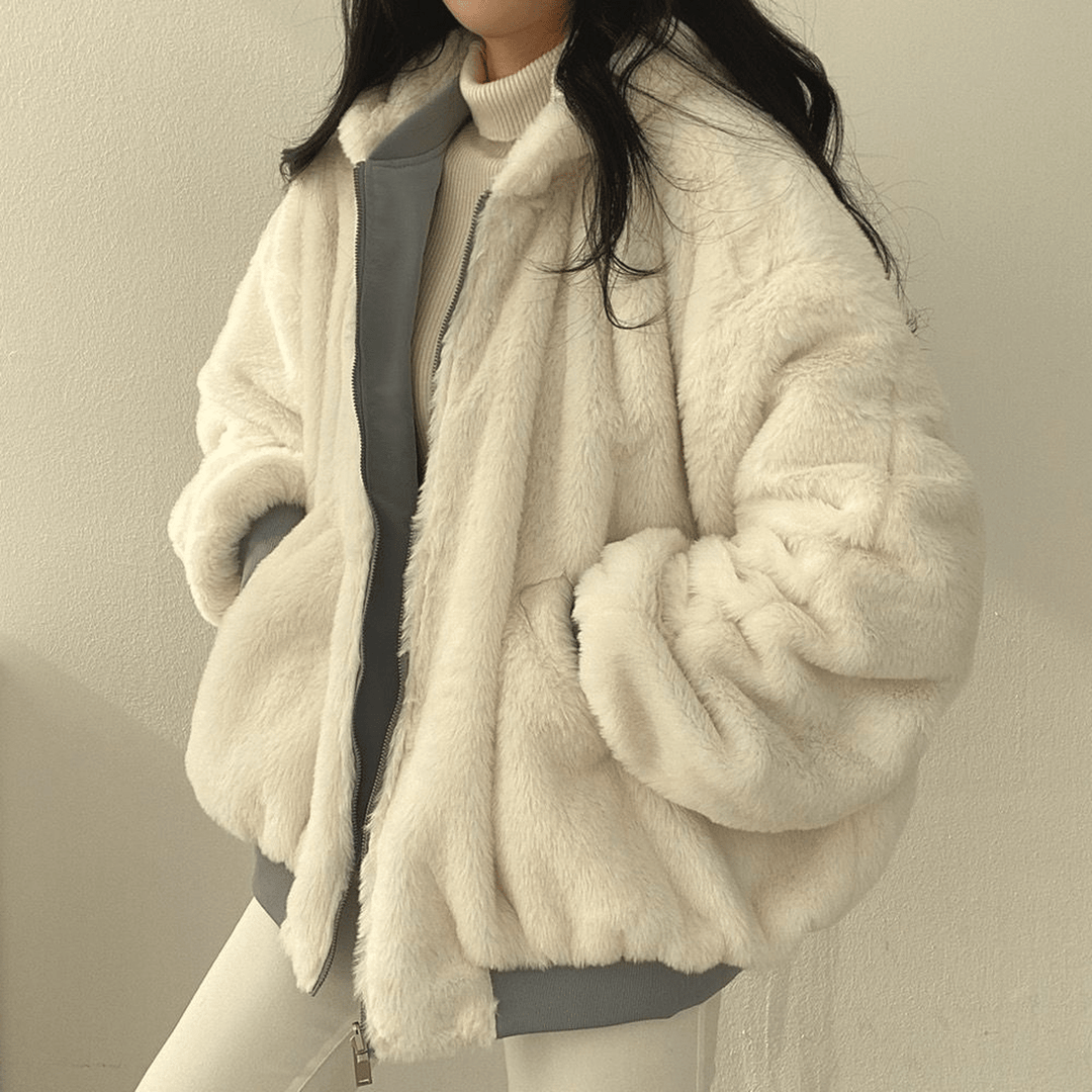 Drune | Wendbare Kapuzenfleecejacke mit Langen Ärmeln
