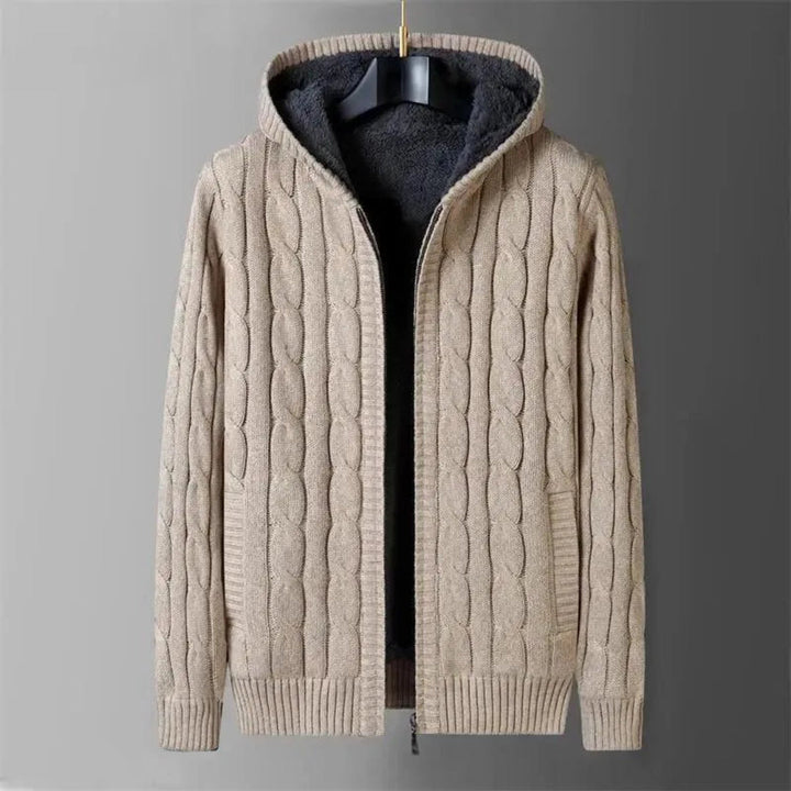 Drune | Wollpullover mit Kapuze
