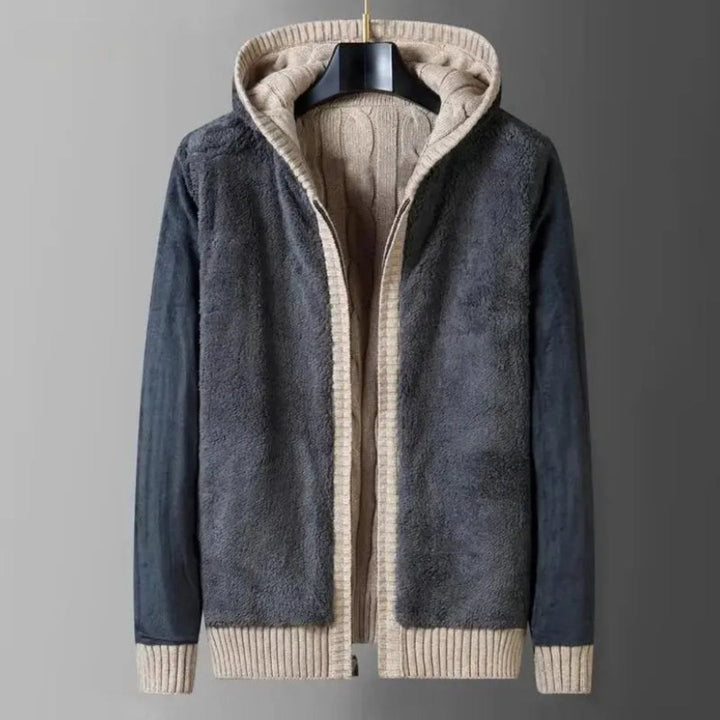 Drune | Wollpullover mit Kapuze