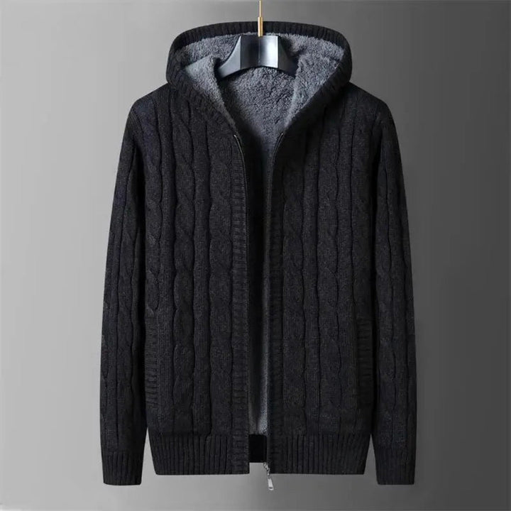 Drune | Wollpullover mit Kapuze