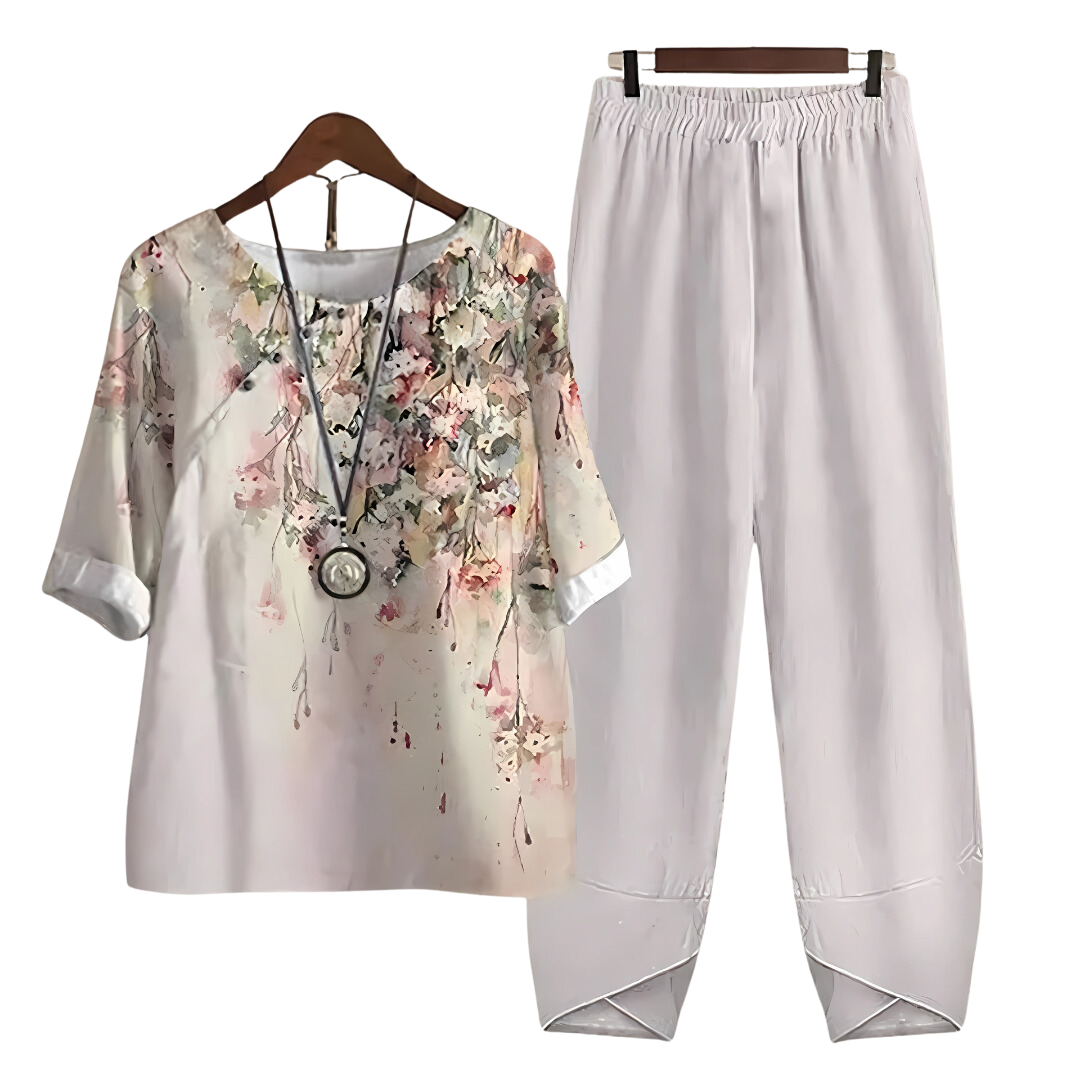 Drune | Müheloser Schicker Shirt Und Hosenanzug