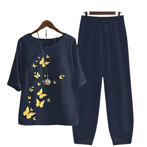 Drune | Müheloser Schicker Shirt Und Hosenanzug