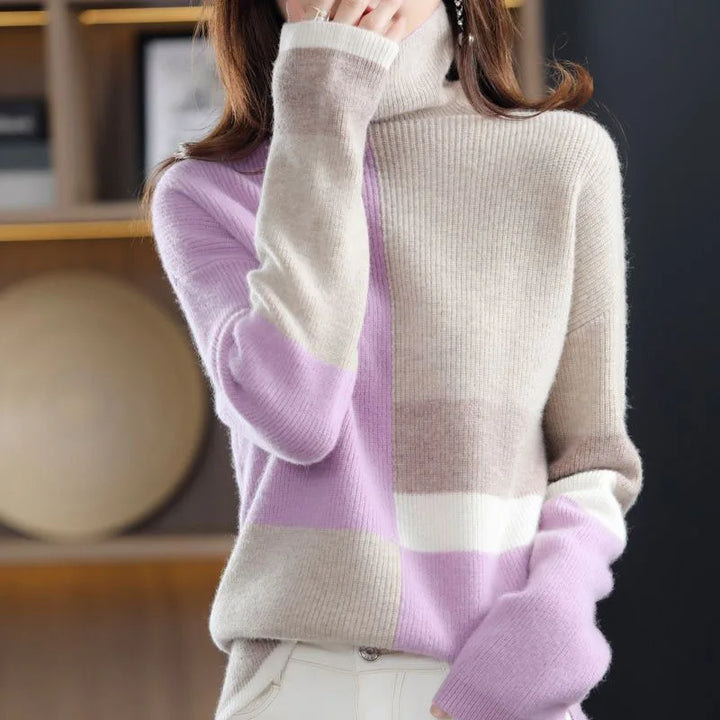 Drune | Eleganter farbiger Pullover