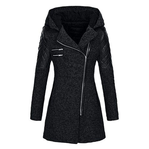 Drune Wintermantel mit Kapuze für Damen