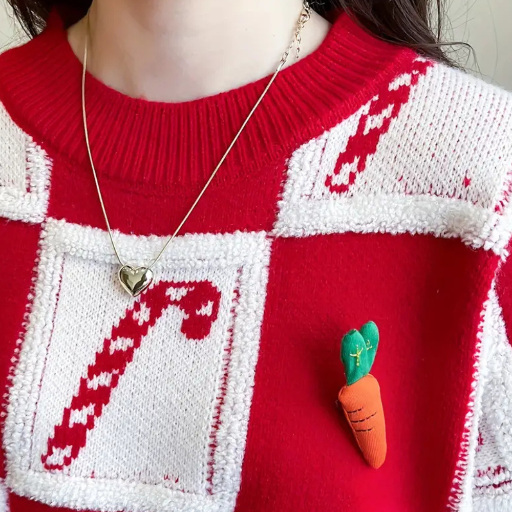 Drune | Oversized Weihnachtspullover - Schlechter Weihnachtspullover Damen