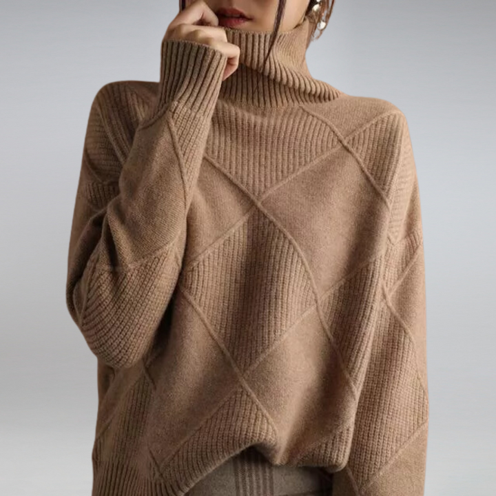 Drune | lockere Passform Pullover Strickpullover Damen Strickwaren