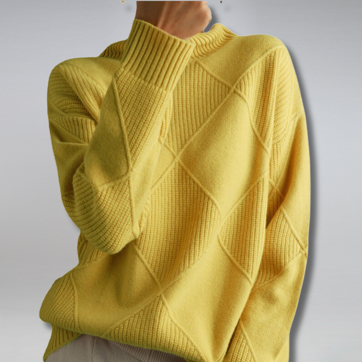 Drune | lockere Passform Pullover Strickpullover Damen Strickwaren