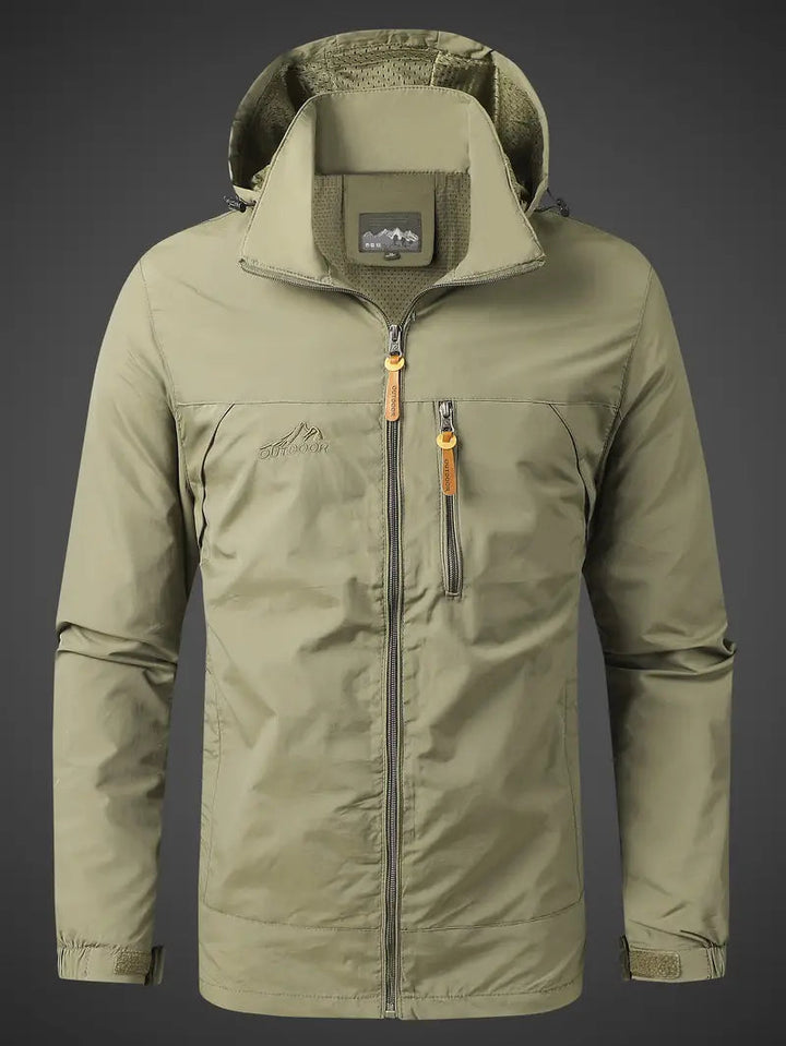 Drune | Durable Herren Wasserdichte Atmungsaktive Jacke für Alle Jahreszeiten