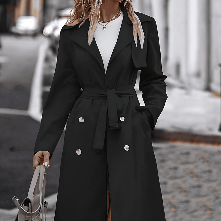 Drune | Damen Wendbarer Trenchcoat Klassischer Stil