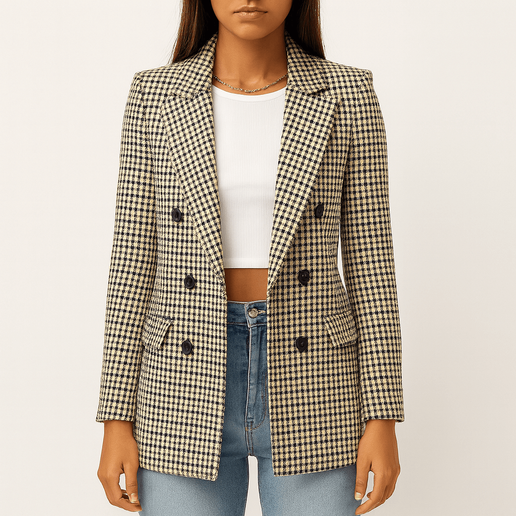 Drune | Damen Taillierte Passform Blazer Wollmix