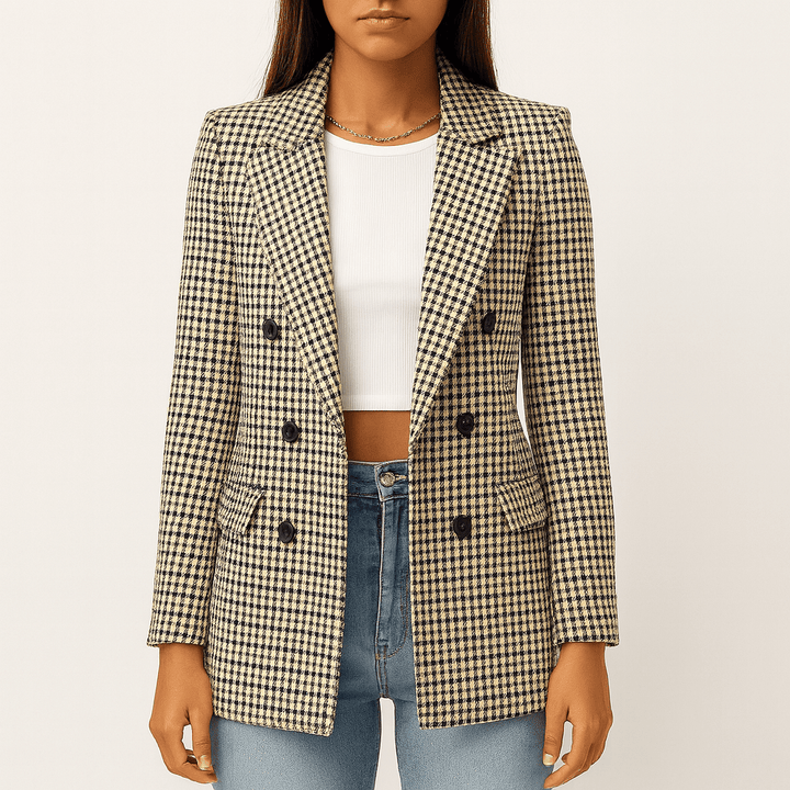 Drune | Damen Taillierte Passform Blazer Wollmix