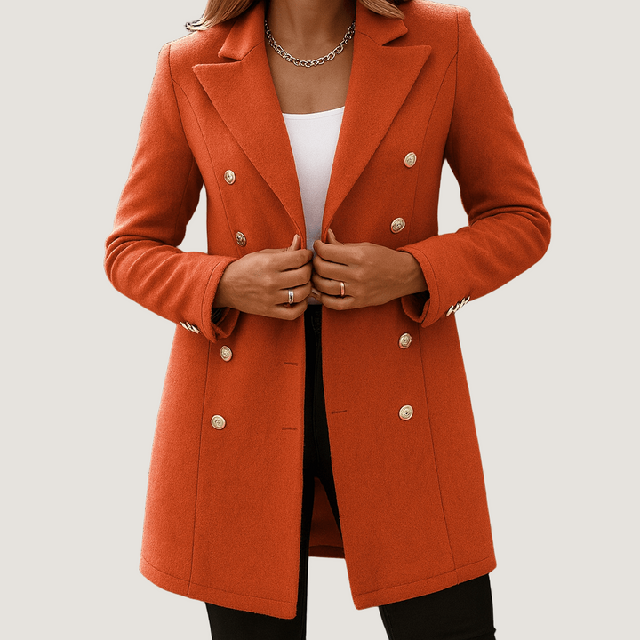 Drune | Damen Winterjacke Tailliert Doppelreihig