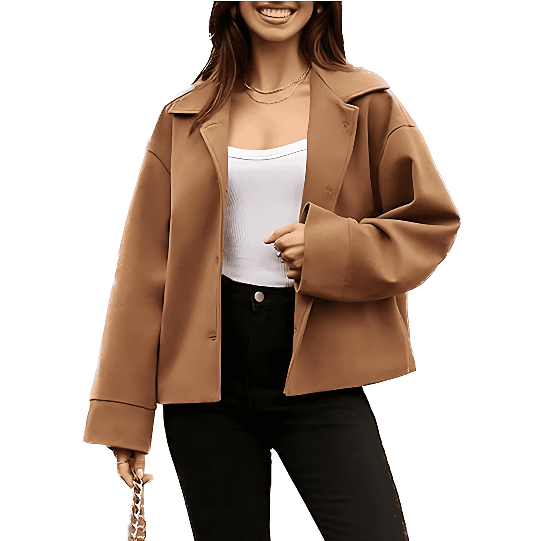 Drune | Damen Oversized Jacke Modischer Stil