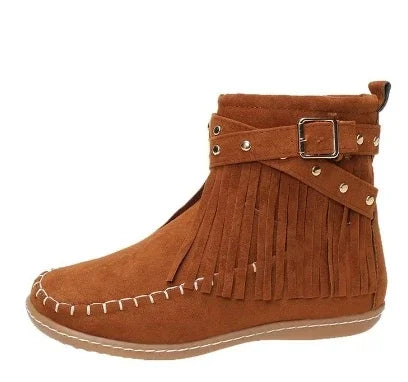 Drune | Rundkopf-Winterstiefel für Damen – Stilvolles & Bequemes Schneeschuhwerk