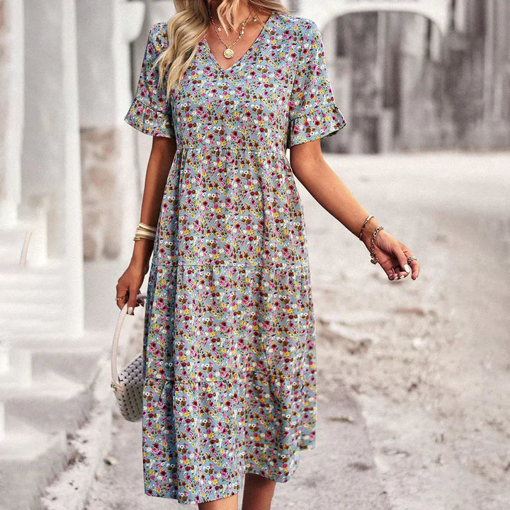 Drune | Blumen Sommerkleid