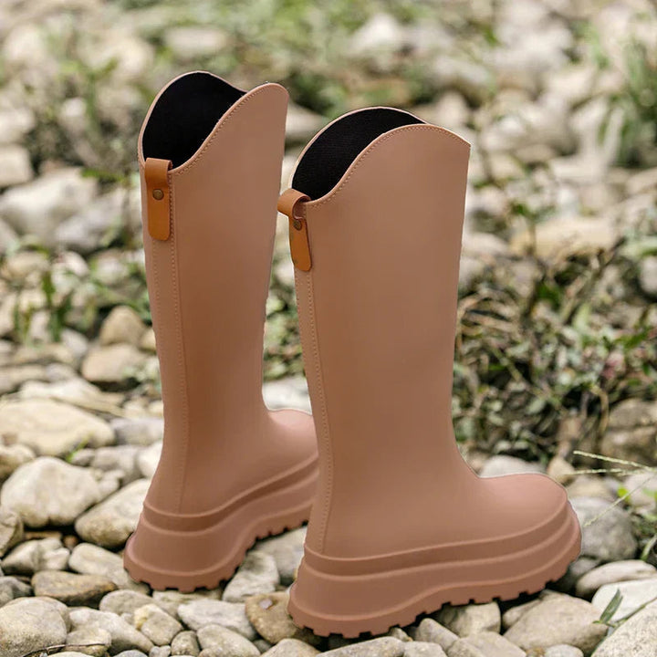 Drune | Gummistiefel für Frauen - Wasserdicht Hochschaft - Rutschfeste Sohle