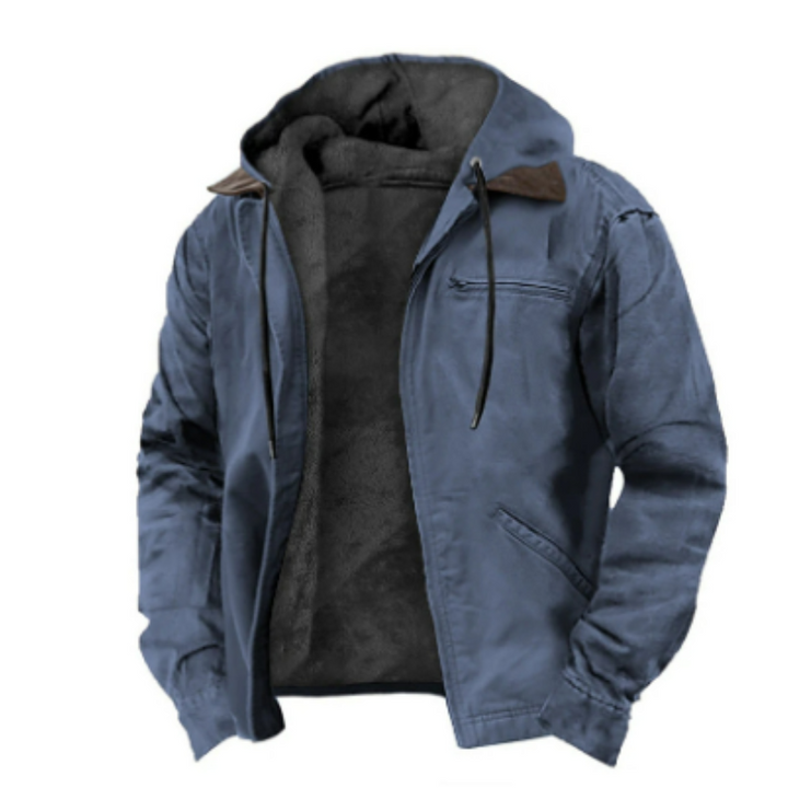 Drune | Ryder Klassische Kapuzenjacke für Herren Warm