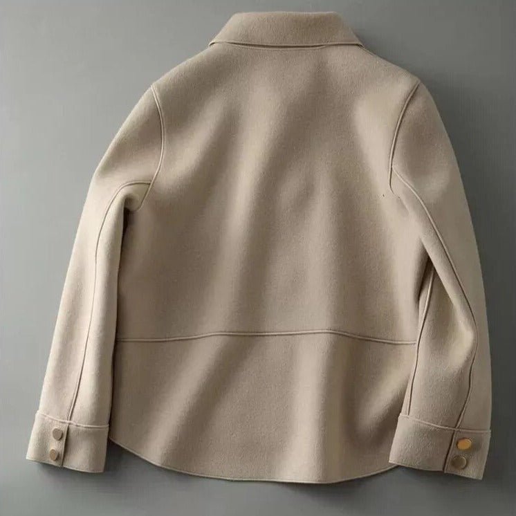 Drune | Wollmischung Jacke - Knopfleiste - Lässiger Schnitt - Zeitlose Oberbekleidung
