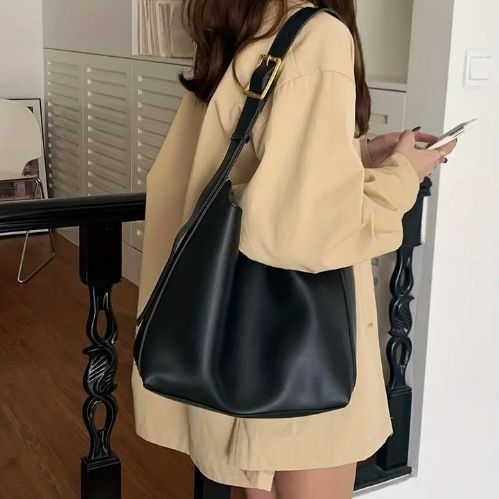Drune | Luxus Leder Schultertasche