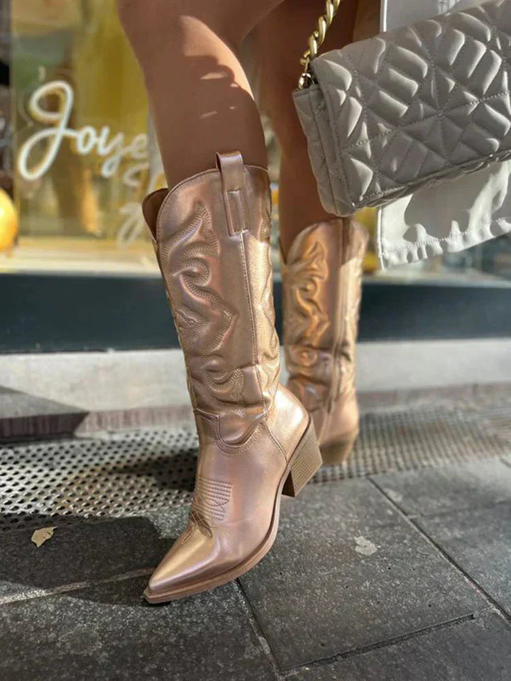 Drune | Kühne Metallische Stiefel