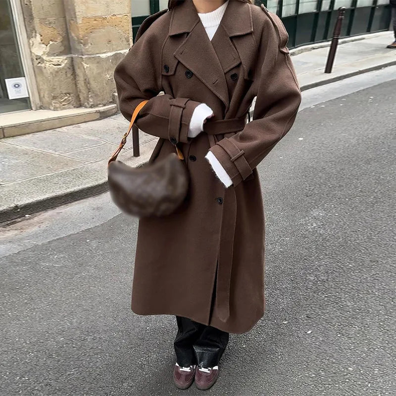 Drune | Woolly Coat - Damenmantel für Herbst und Winter