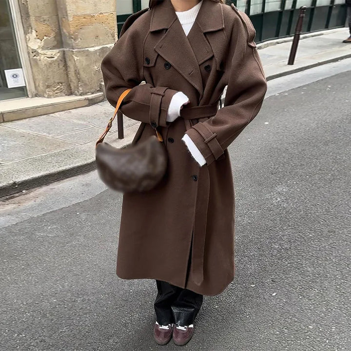 Drune | Woolly Coat - Damenmantel für Herbst und Winter