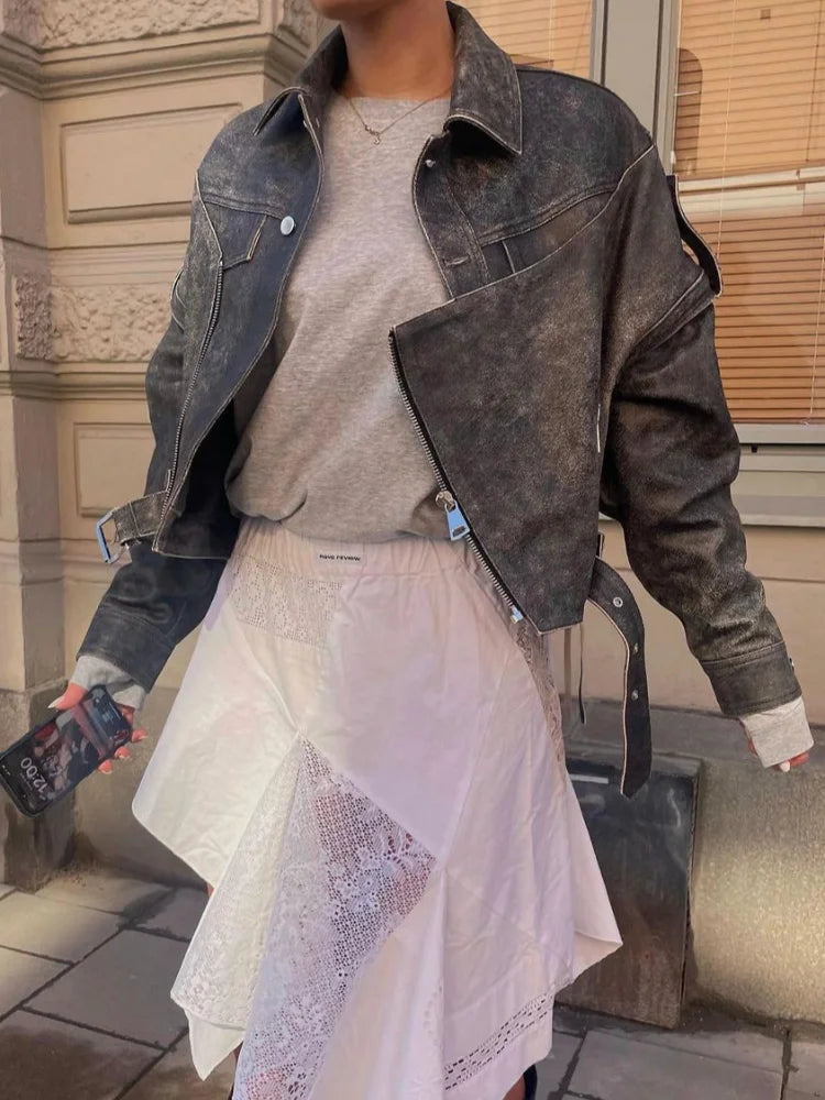Drune | Sieh Vegan Lederjacke Timeless und Nachhaltig