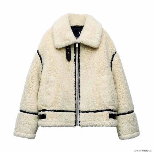 Drune | Gemütliche Kunstfell-Winterjacke
