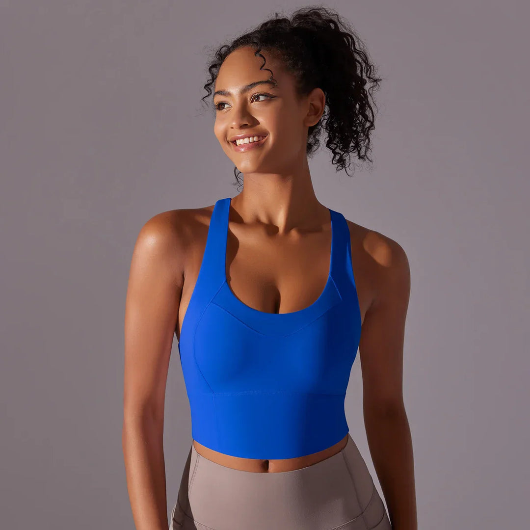 Drune | Sportlicher Yoga-Bh mit Eng Anliegender Passform