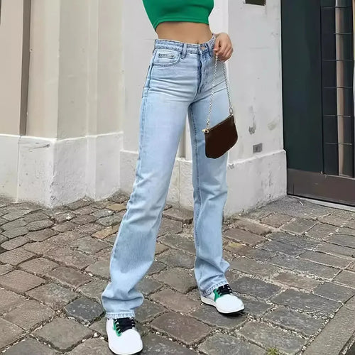 Drune | Schicke Jeans mit hoher Leibhöhe