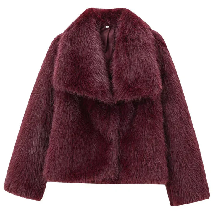 Drune | Elegante Kunstfell Winterjacke für Damen
