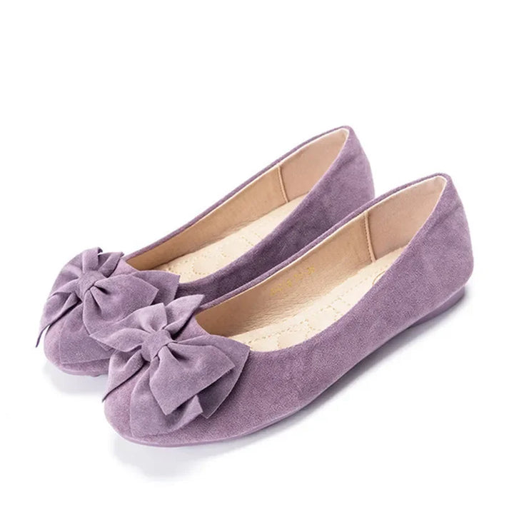 Drune | Damen Komfortable & Stilvolle Freizeitslipper Mit Schleife