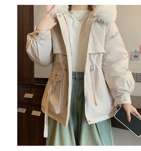 Drune | Eleganter Kapuzenmantel für Damen