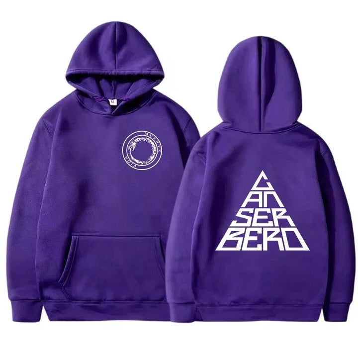 Drune | Hoodie mit Grafischem Druck Baumwollmix Modern und Einzigartig