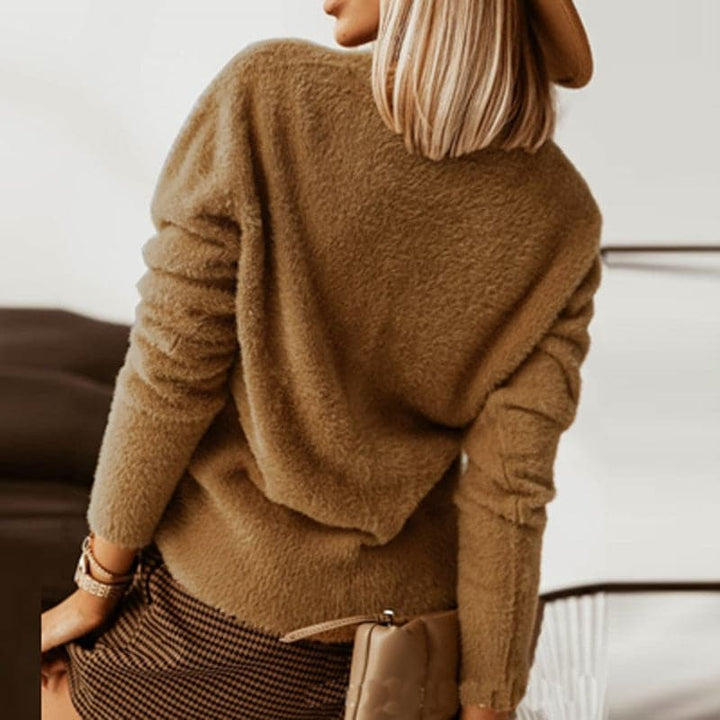 Drune | Strickjacke - Weiche Strickware - V-Ausschnitt - Große Knöpfe - Lockere Passform