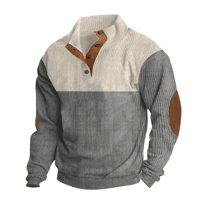 Drune | trendiger Cord-Pullover für Männer