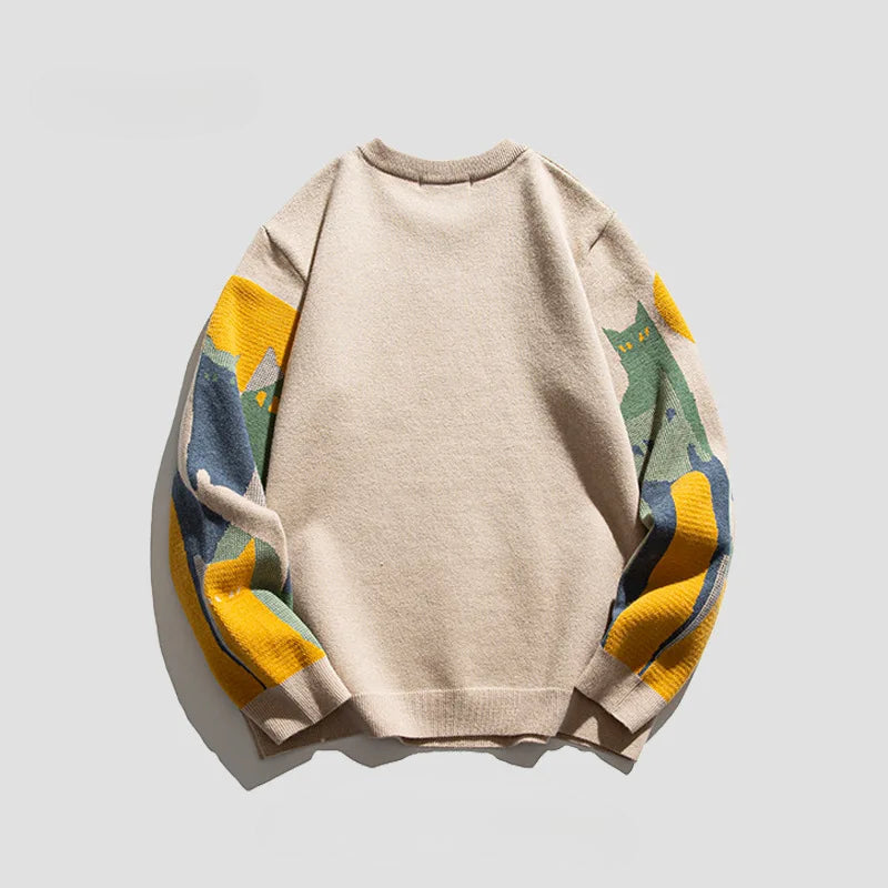 Drune – Oversize Strickpullover, Lässige Passform