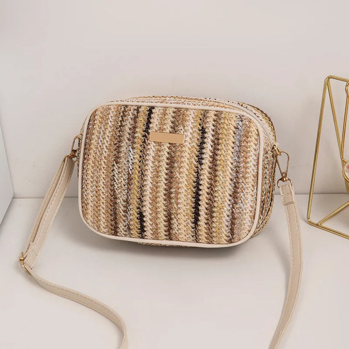 Drune | Moderne, Sommerliche, Elegante, Mehrfarbige Umhängetasche Für Damen